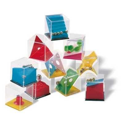 Branded Promotional ASSORTED PUZZLE MAZE CUBE GAME SET in Box Puzzle From Concept Incentives.