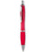 Branded Promotional RIO COLOUR AUTOMATIC BALL PEN in Translucent Red Pen From Concept Incentives.