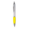 Branded Promotional RIO BALL PEN in Yellow Pen From Concept Incentives.