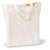 Branded Promotional SHOPPER COTTON TOTE BAG with Short Handles in Beige Bag From Concept Incentives.