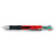 Branded Promotional FOUR IN ONE COLOUR PLASTIC BALL PEN in Translucent Red Pen From Concept Incentives.