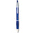 Branded Promotional BALL PEN with Rubber Grip in Translucent Blue Pen From Concept Incentives.