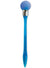 Branded Promotional LIGHT BULB BALL PEN in Blue Pen From Concept Incentives.