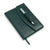 Branded Promotional NOTE BOOK PAD & BALL PEN in Black Jotter From Concept Incentives.