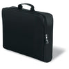 Branded Promotional CONFERENCE BAG with Zip in Black Bag From Concept Incentives.