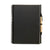 Branded Promotional RECYCLED NOTE BOOK in Black Note Pad From Concept Incentives.