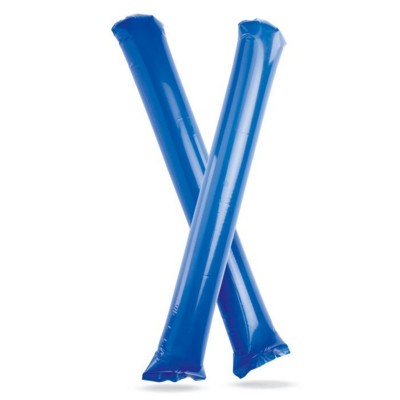 Branded Promotional BAMBAM INFLATABLE CHEERING THUNDER STICK in Blue Noise Maker From Concept Incentives.