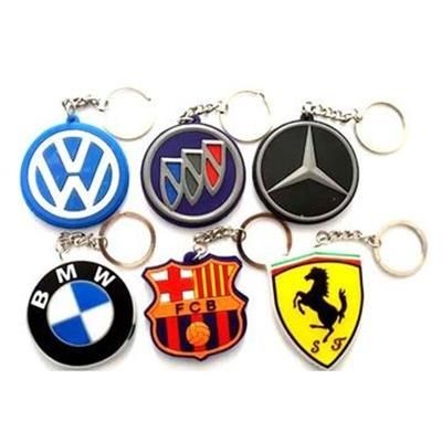 Branded Promotional CUSTOM SHAPE PVC KEYRING CHAIN Keyring From Concept Incentives.