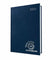 Branded Promotional FINEGRAIN PORTRAIT WEEK TO VIEW A5 DESK DIARY in Blue from Concept Incentives