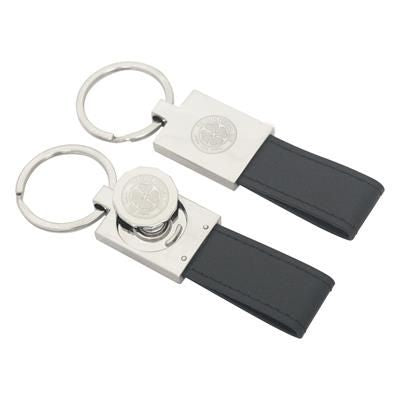 Branded Promotional DELUXE TROLLEY COIN KEYRING Keyring From Concept Incentives.