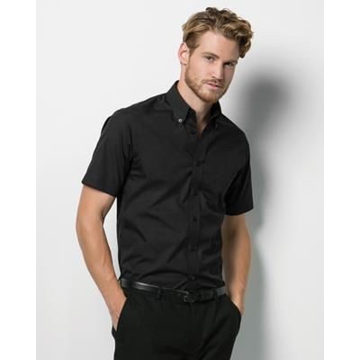 Branded Promotional KUSTOM KIT MENS CITY SHORT SLEEVE SHIRT Shirt From Concept Incentives.