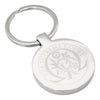 Branded Promotional JUPITER ROUND KEYRING Keyring From Concept Incentives.