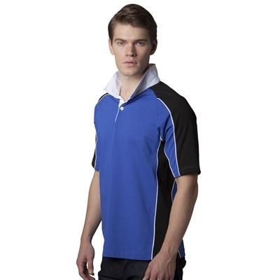 Branded Promotional GAMEGEAR CONTINENTAL SHORT SLEEVE RUGBY SHIRT Rugby Shirt From Concept Incentives.