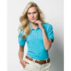 Branded Promotional KUSTOM KIT KATE COMFORTEC LADIES POLO SHIRT Blouse Ladies From Concept Incentives.