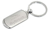 Branded Promotional DENVER KEYRING in Silver Keyring From Concept Incentives.