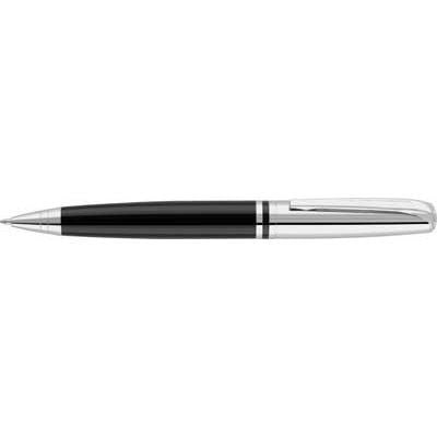 Branded Promotional OTHELLO METAL BALL PEN in Black & Silver Pen From Concept Incentives.