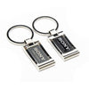 Branded Promotional NEXUS 4 LUXURY FEEL KEYRING with Laser Engraved Logo Keyring From Concept Incentives.