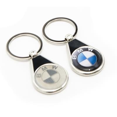 Branded Promotional NEXUS 5 LUXURY FEEL KEYRING with Laser Engraved Logo Keyring From Concept Incentives.