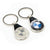 Branded Promotional NEXUS 5 LUXURY FEEL KEYRING with Laser Engraved Logo Keyring From Concept Incentives.