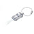 Branded Promotional TROIKA LIGHT SPORTSCAR KEYRING with White LED Light Keyring From Concept Incentives.