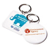 Branded Promotional RECYCLED 45MM KEYRING Keyring From Concept Incentives.