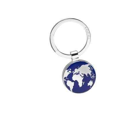 Branded Promotional TROIKA AROUND THE WORLD KEYRING Keyring From Concept Incentives.