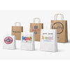 Branded Promotional TWISTED HANDLE KRAFT PAPER BAG Carrier Bag From Concept Incentives.