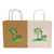 Branded Promotional HARDWICK A3 LARGE KRAFT PAPER BAG with Twisted Handles Carrier Bag From Concept Incentives.