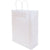 Branded Promotional HARDWICK LARGE WHITE KRAFT PAPER BAG with Twisted Paper Handles Carrier Bag From Concept Incentives.