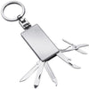 Branded Promotional MULTI TOOL KEYRING in Silver Metal Multi Tool From Concept Incentives.