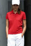 Branded Promotional KARIBAN SPORTS LADIES PERFORMANCE POLO SHIRT Polo Shirt From Concept Incentives.