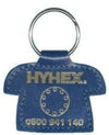 Branded Promotional MOBILE PHONE or SHIRT SHAPE KEYRING Keyring From Concept Incentives.