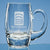 Branded Promotional CRYSTAL GLASS PLAIN BARREL BEER TANKARD Beer Glass From Concept Incentives.