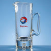 Branded Promotional HANDMADE BUBBLE BASE GLASS WATER JUG Jug From Concept Incentives.