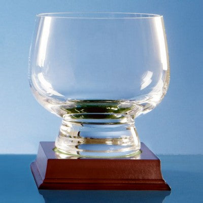 Branded Promotional HANDMADE PLAIN GLASS TULIP BOWL Bowl From Concept Incentives.