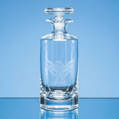 Branded Promotional HANDMADE ROUND MINI GLASS DECANTER Decanter From Concept Incentives.