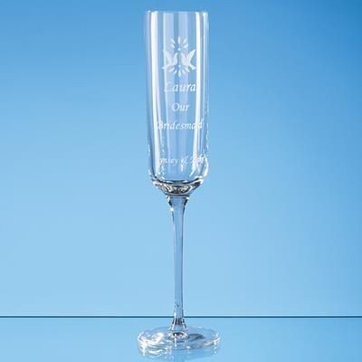 Branded Promotional 170ML FUSION CHAMPAGNE FLUTE Champagne Flute From Concept Incentives.