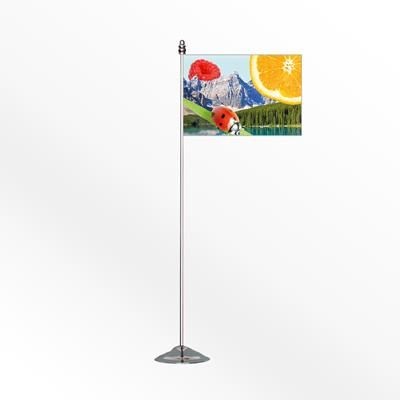 Branded Promotional TABLE LANDSCAPE FLAG Flag From Concept Incentives.