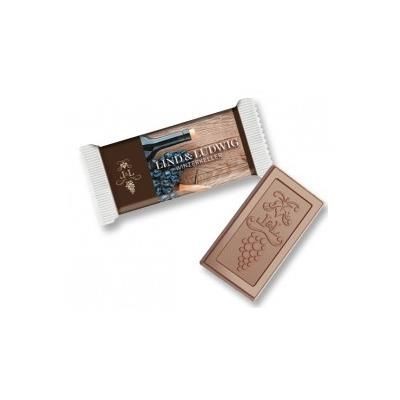 Branded Promotional 40G MILK CHOCOLATE BAR Chocolate From Concept Incentives.