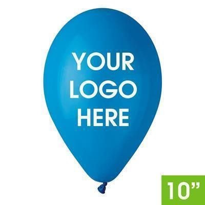 Branded Promotional PRINTED LATEX BALLOON 10 INCH Balloon From Concept Incentives.