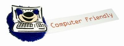 Branded Promotional COMPUTER MOPHEAD BUG with Full Colour Printed Ribbon Advertising Bug From Concept Incentives.