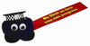 Branded Promotional TRAFFIC COP LOGO BUG with Printed Ribbon Advertising Bug From Concept Incentives.