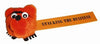 Branded Promotional TIGER LOGO BUG with Full Colour Printed Ribbon Advertising Bug From Concept Incentives.