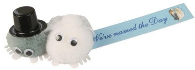 Branded Promotional BRIDE & GROOM LOGO BUG with Full Colour Printed Bug Available in Red, Green, Royal Blue, Navy Blue Advertising Bug From Concept Incentives.