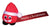 Branded Promotional FATHER CHRISTMAS SANTA LOGO BUG Advertising Bug From Concept Incentives.