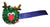 Branded Promotional CHRISTMAS GLITTER REINDEER LOGO BUG Advertising Bug From Concept Incentives.