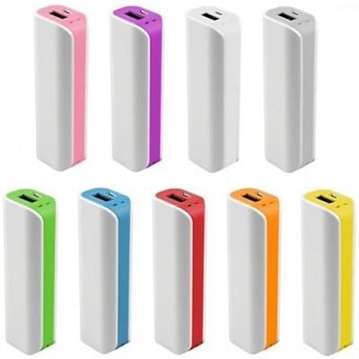 Branded Promotional DUOTONE BUDGET POWERBANK Charger From Concept Incentives.