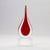Branded Promotional RED TEAR DROP ON BASE AWARD Award From Concept Incentives.