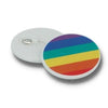 Branded Promotional PRIDE 37MM PIN BADGE Badge From Concept Incentives.