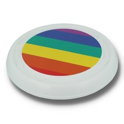 Branded Promotional PRIDE TURBO PRO FLYING ROUND DISC OR FRISBEE Frisbee From Concept Incentives.